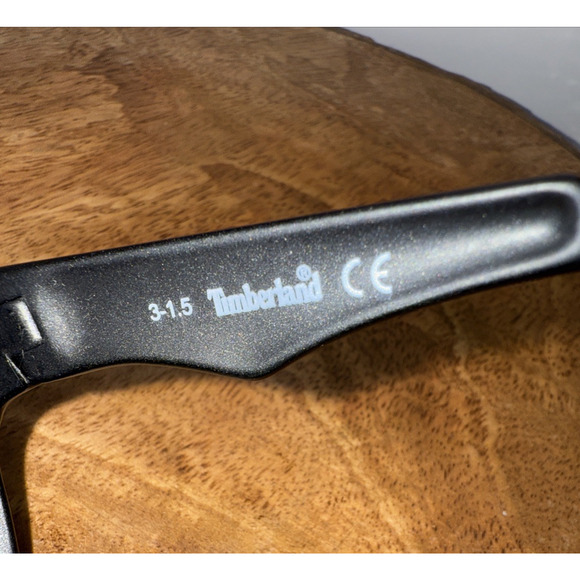 Timberland TB7122 Men's Black Rectangle Sunglasses Designer Sports - Picture 7 of 9